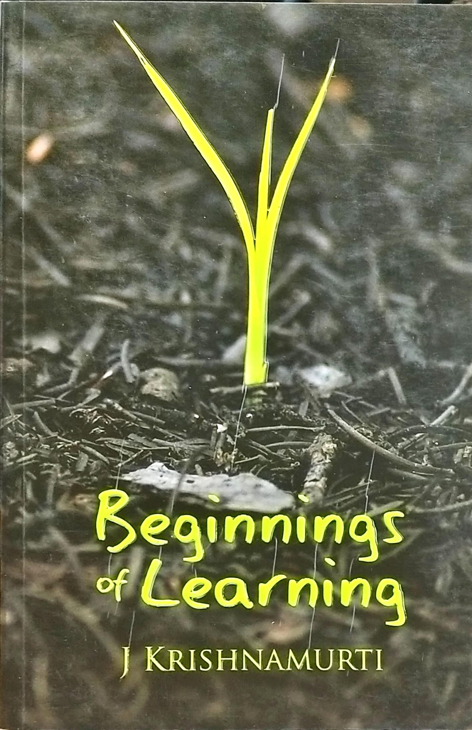BEGINNINGS OF LEARNIG