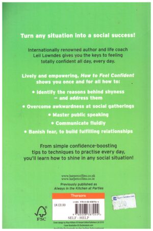 HOW TO FEEL CONFIDENT