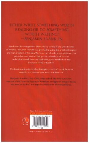 BENJAMIN FRANKLIN THE AUTOBIOGRAPHY