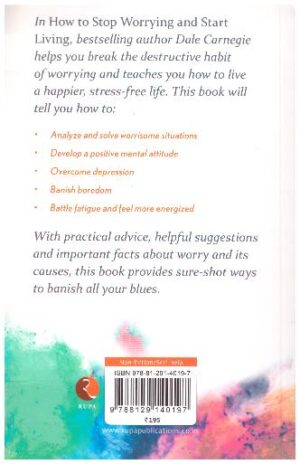 HOW TO STOP WORRYING AND START LIVING