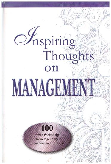Inspiring Thoughts on Management_Meera Johri_HB