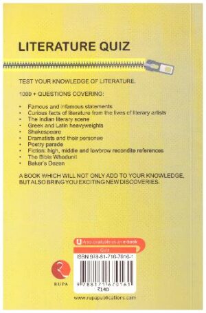 LITERATURE QUIZ
